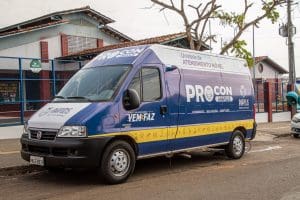 Imagem da Van do Procon Anápolis