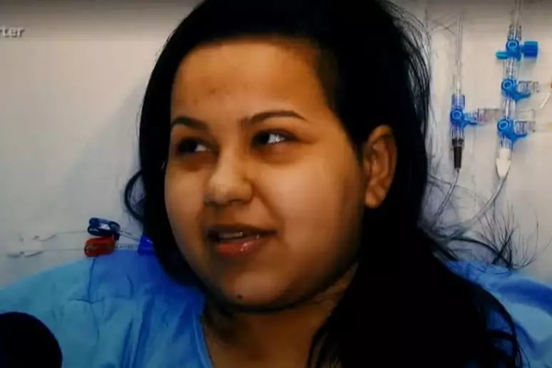 Imagem Vitoria paciente transplantada