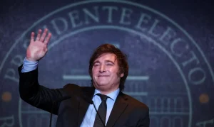 Imagem Xavier Milei presidente da Argentina