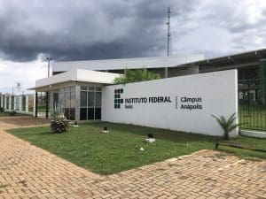 Entrada do IFG câmpus Anápolis.