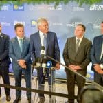 Imagem governadores membros do O Consórcio Interestadual de Desenvolvimento do Brasil Central (BrC)