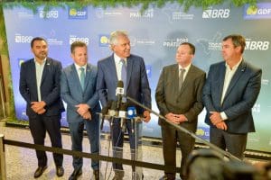 Imagem governadores membros do O Consórcio Interestadual de Desenvolvimento do Brasil Central (BrC)