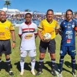 Imagem arbitragem do jogo Goianésia e Anápolis