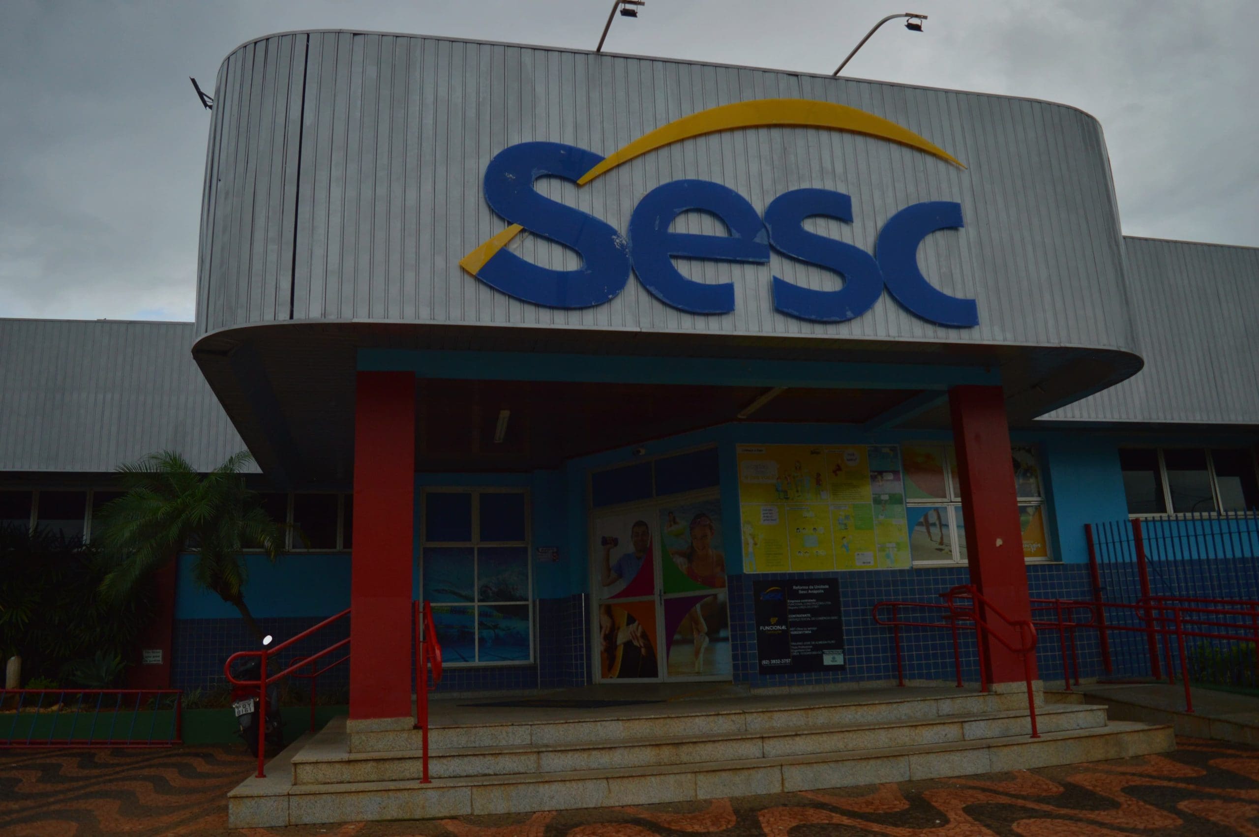Imagem fachada SESC Anápolis