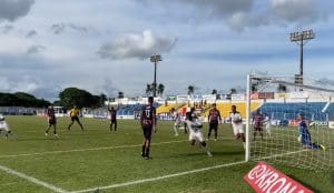 Imagem gol do Morrinhos