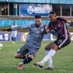 Imagem atacante Marcão fazendo um dos gols