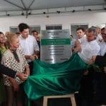 Imagem descerramento da placa de inauguração