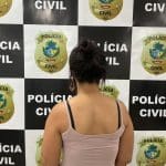Imagem Mulher presa pela Polícia Civil