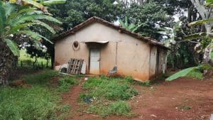 Imagem casa onde aconteceu o homicídio no distrito de Interlândia