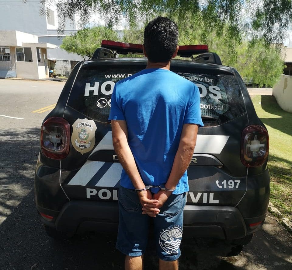 Imagem de homem autor de homicídio contra irmão