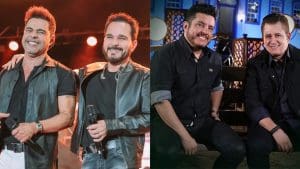 Imagem das duplas Zezé e Luciano e Bruno e Marrone