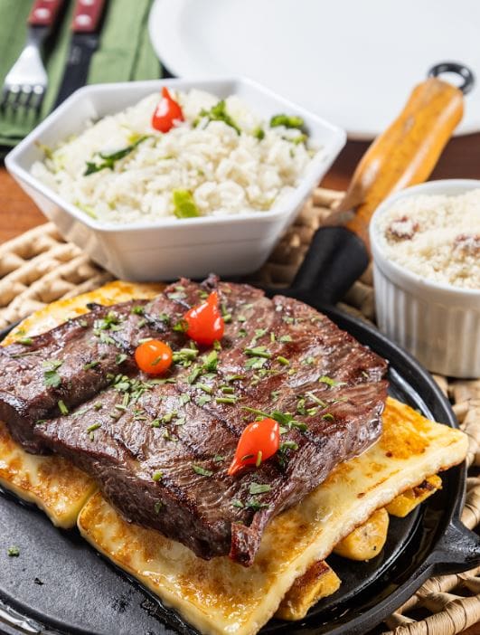 Imagem arroz e costela