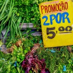 Imagem verduras em uma banca