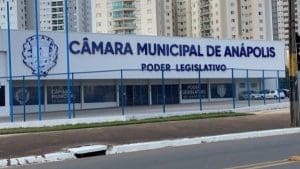 Prédio da Câmara Municipal de Anápolis.