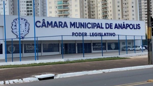 Prédio da Câmara Municipal de Anápolis.