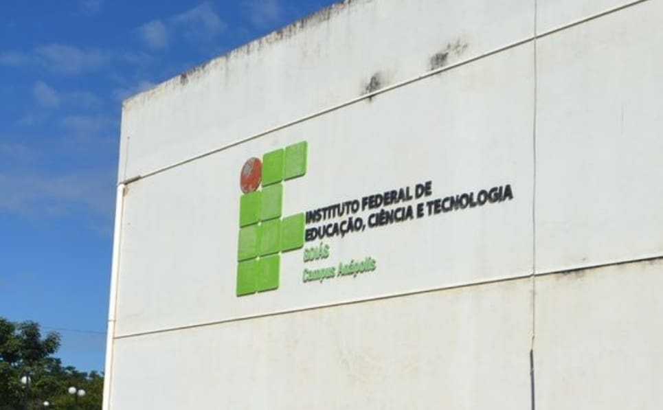 Fachada do Instituto Federal de Goiás, Campus Anápolis.