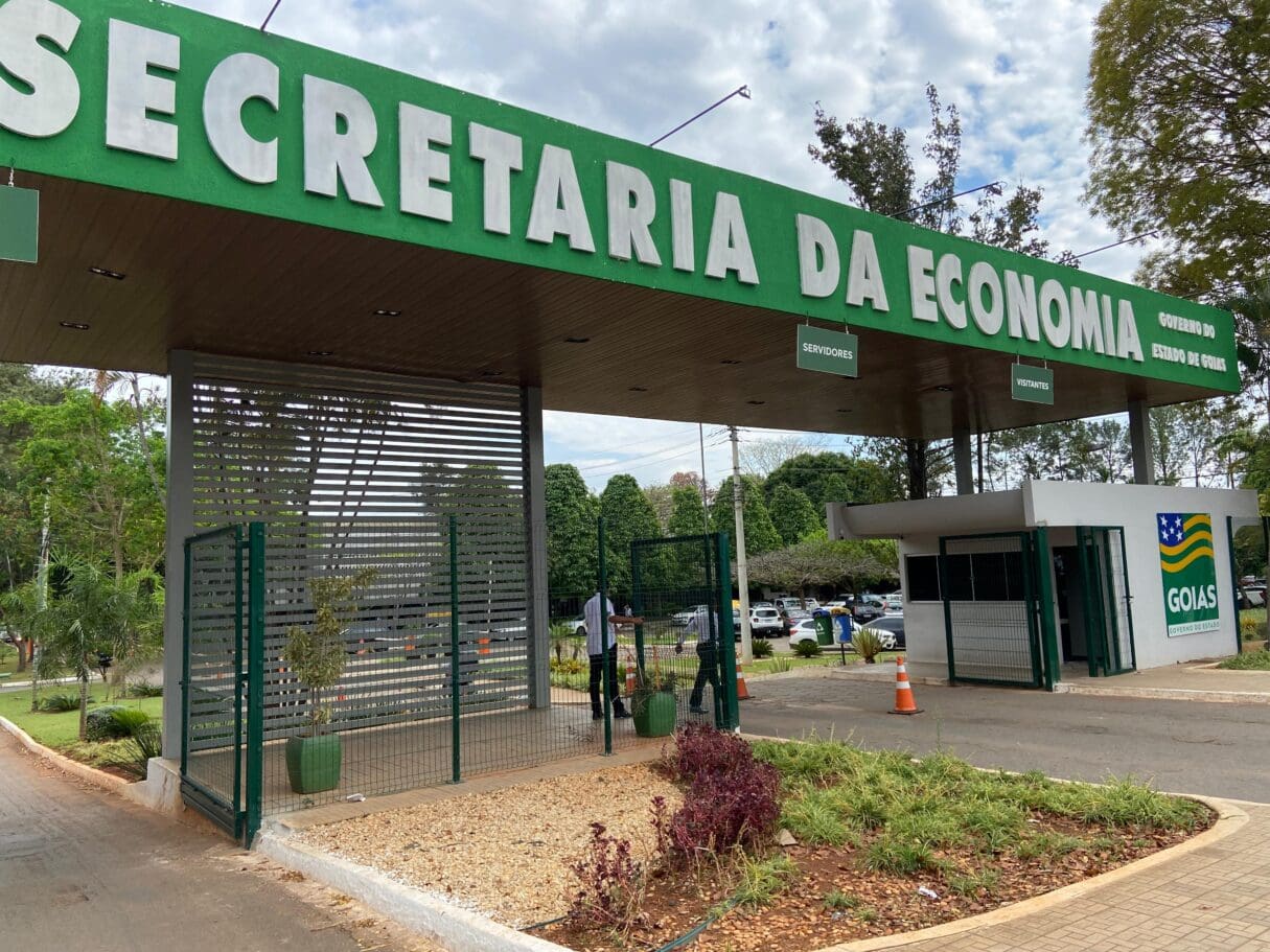 Fachada da Secretaria de Economia.