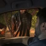 Imagem Márcio conversando com morador de Rua