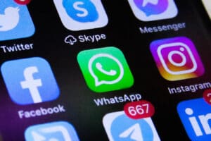 Imagem Instagram e whatsApp