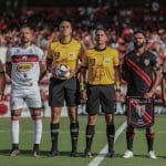 Imagem Atlético-GO e Anápolis com arbitragem