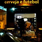 Imagem bar em Anápolis, escrito na fachada: Cerveja e Futebol