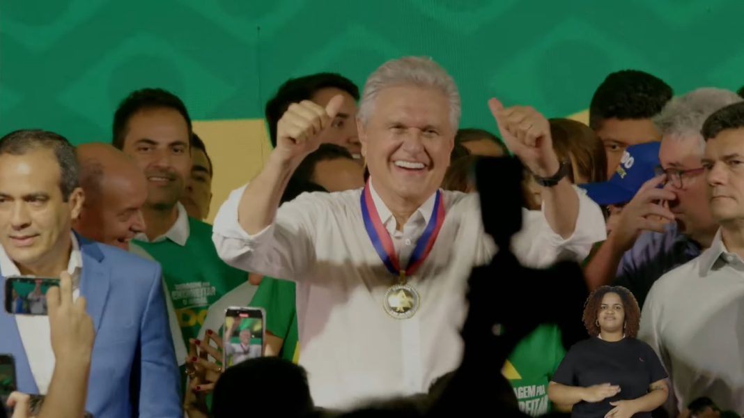 Imagem Caiado evento pré-candidatura em Salvador