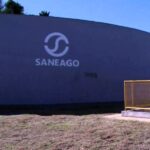 Imagem reservatório de água da Saneago