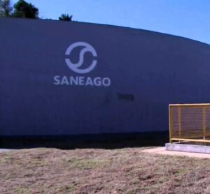 Imagem reservatório de água da Saneago