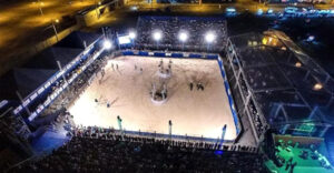 Imagem arena de rodeio EXPOANA