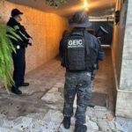 Imagem operação policiais do GEIC