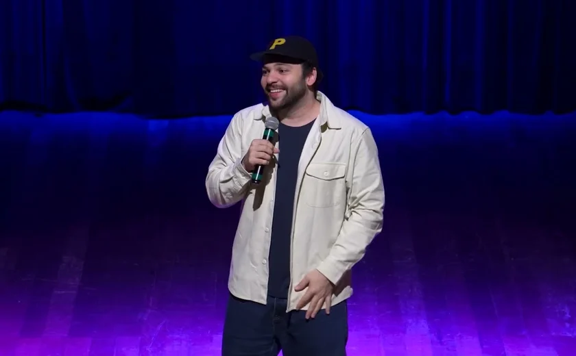 Imagem Raphael Ghanem no show de humor no teatro