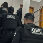 Imagem policiais civis Operação Boleto Fantasma