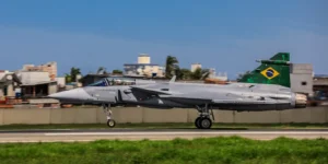 Imagem Caça supersônico F-39 Gripen