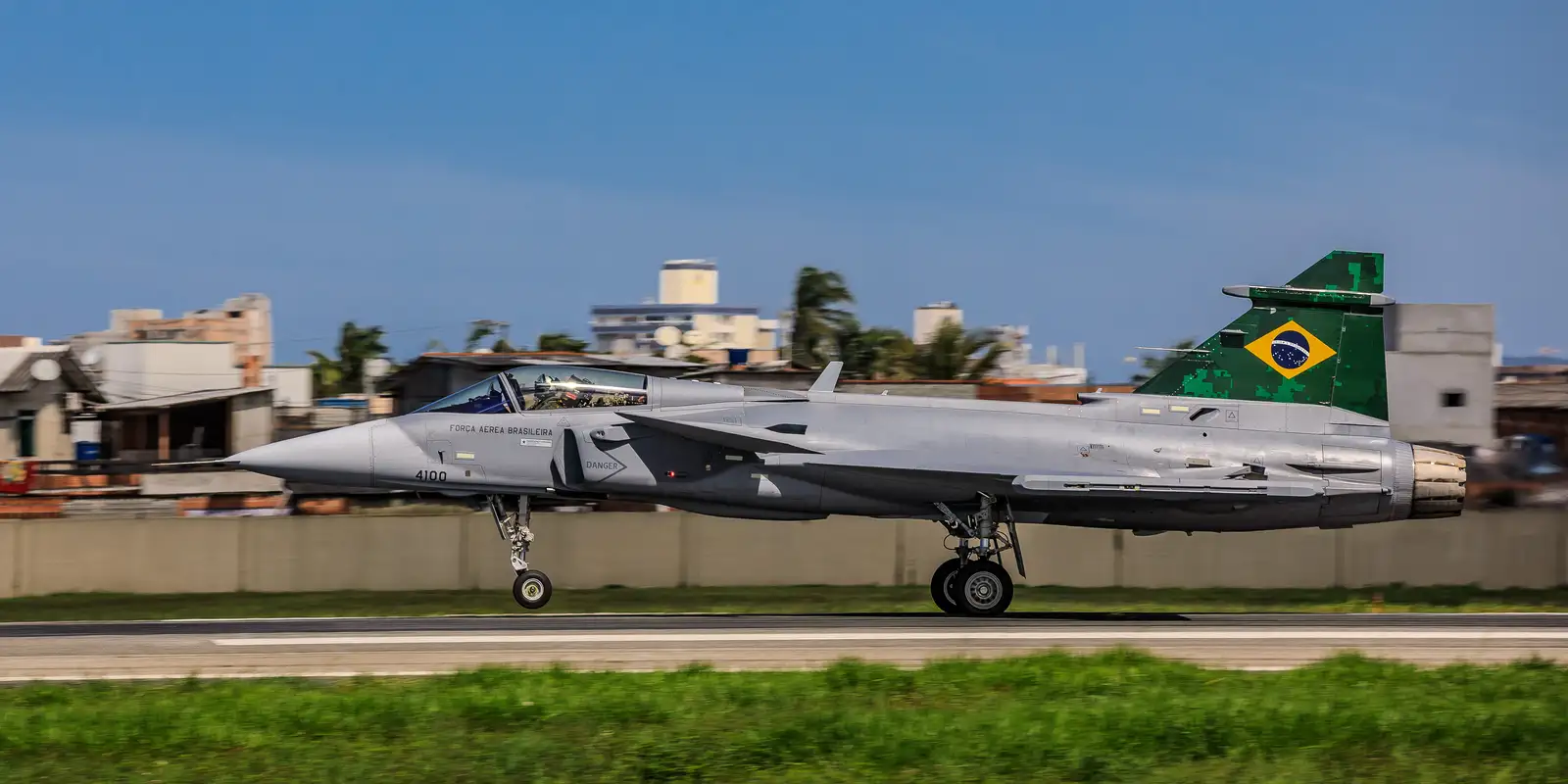 Imagem Caça supersônico F-39 Gripen