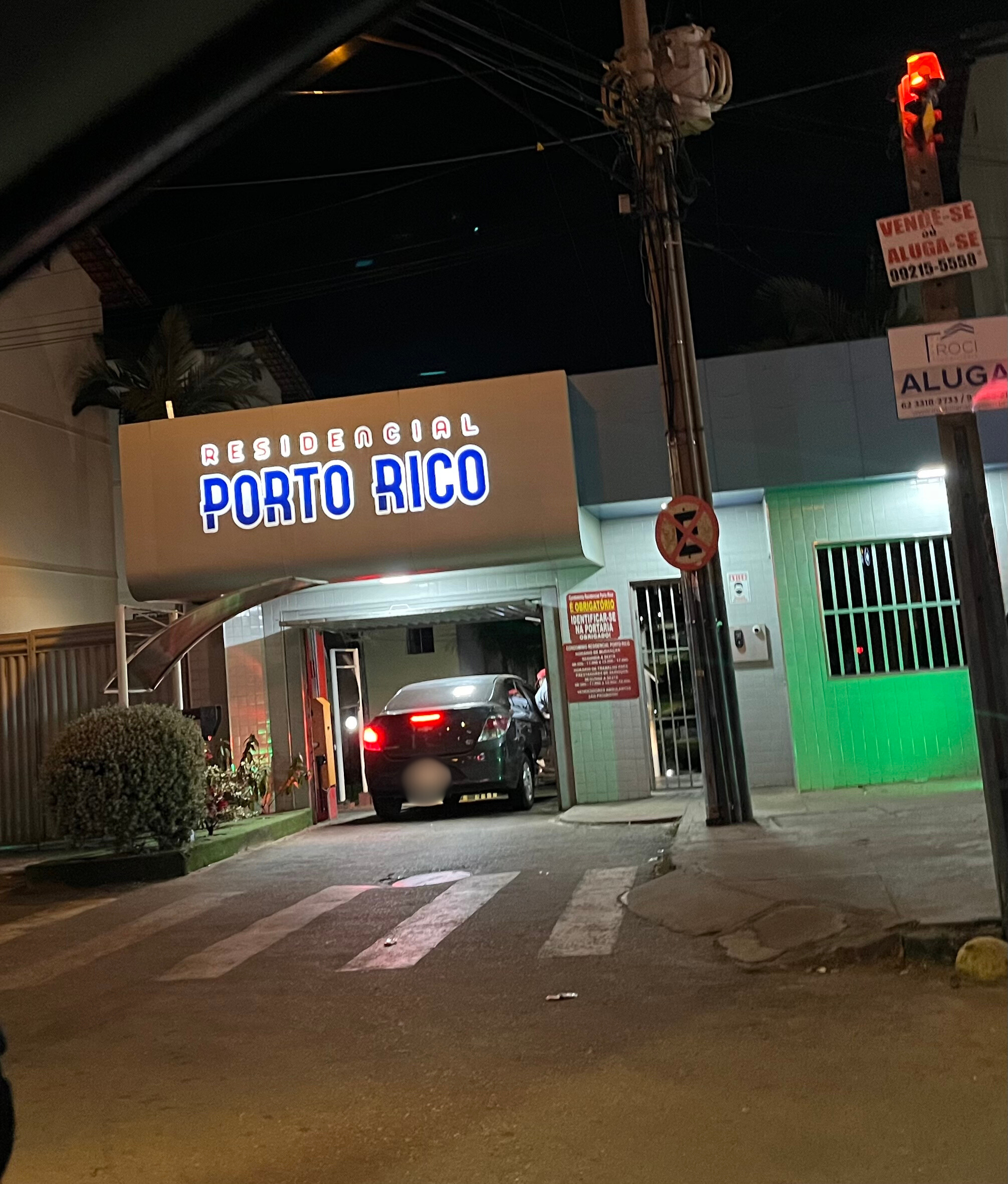 Imagem entrada Condomínio Porto Rico