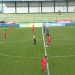 Imagem jogadores de Iporá e Anapolina Estádio Ferreirão