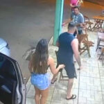 Imagem briga em frente sorveteria em Anápolis