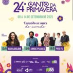 Imagem arte divulgação Canto da Primavera Pirenópolis