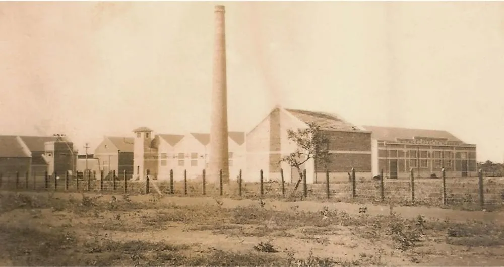 Imagem Alto da Vila Jaiara ano de 1951, ao fundo uma torre e casas altas