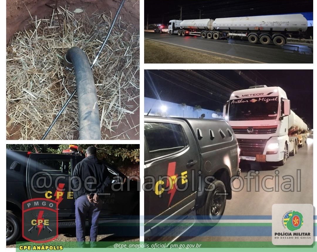 Imagem Carga de combustível furtada