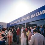 Imagem pessoas na inauguração do Hospital Georges Hajjar em Anápolis