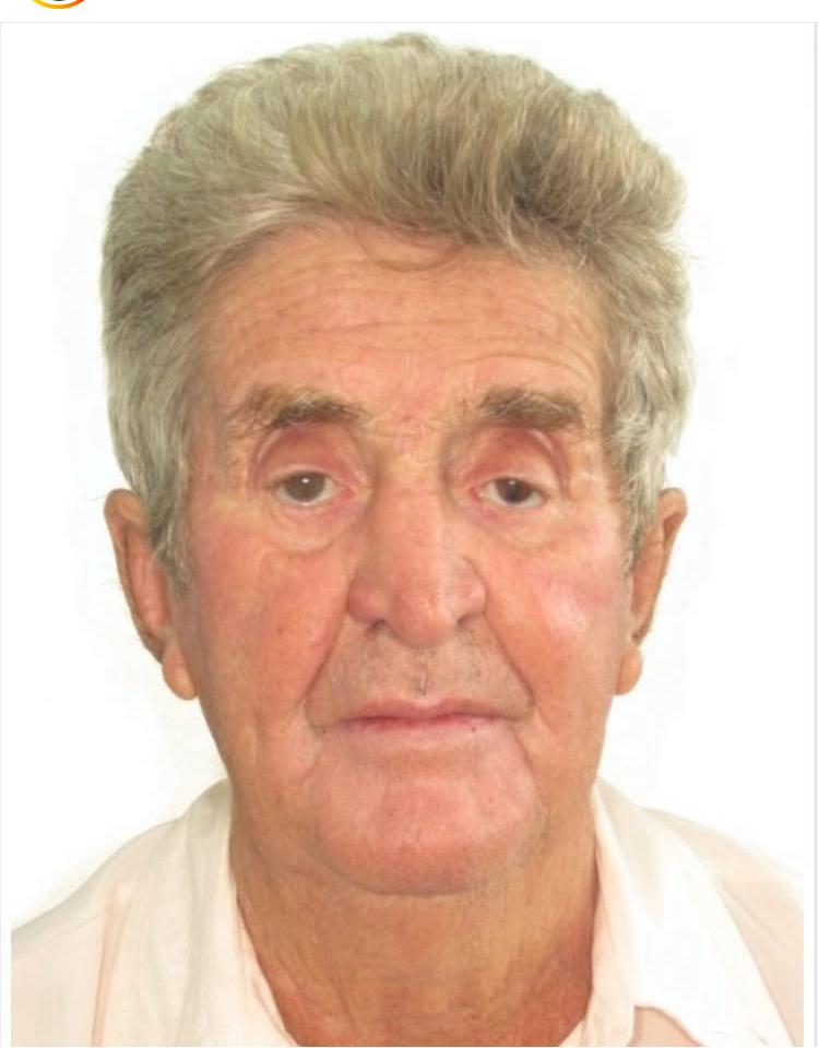 Imagem de um Idoso de cabelos brancos