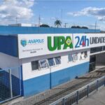Imagem fachada de entrada UPA Vila Esperança Anápolis