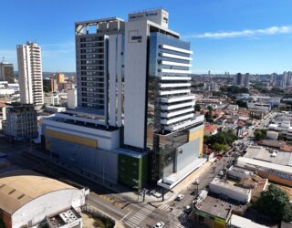 Imagem aérea Gran Life Shopping em Anápolis