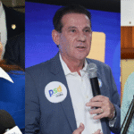 Imagem Gracinha Caiado, Vanderlan Cardoso e Gustavo Mendanha