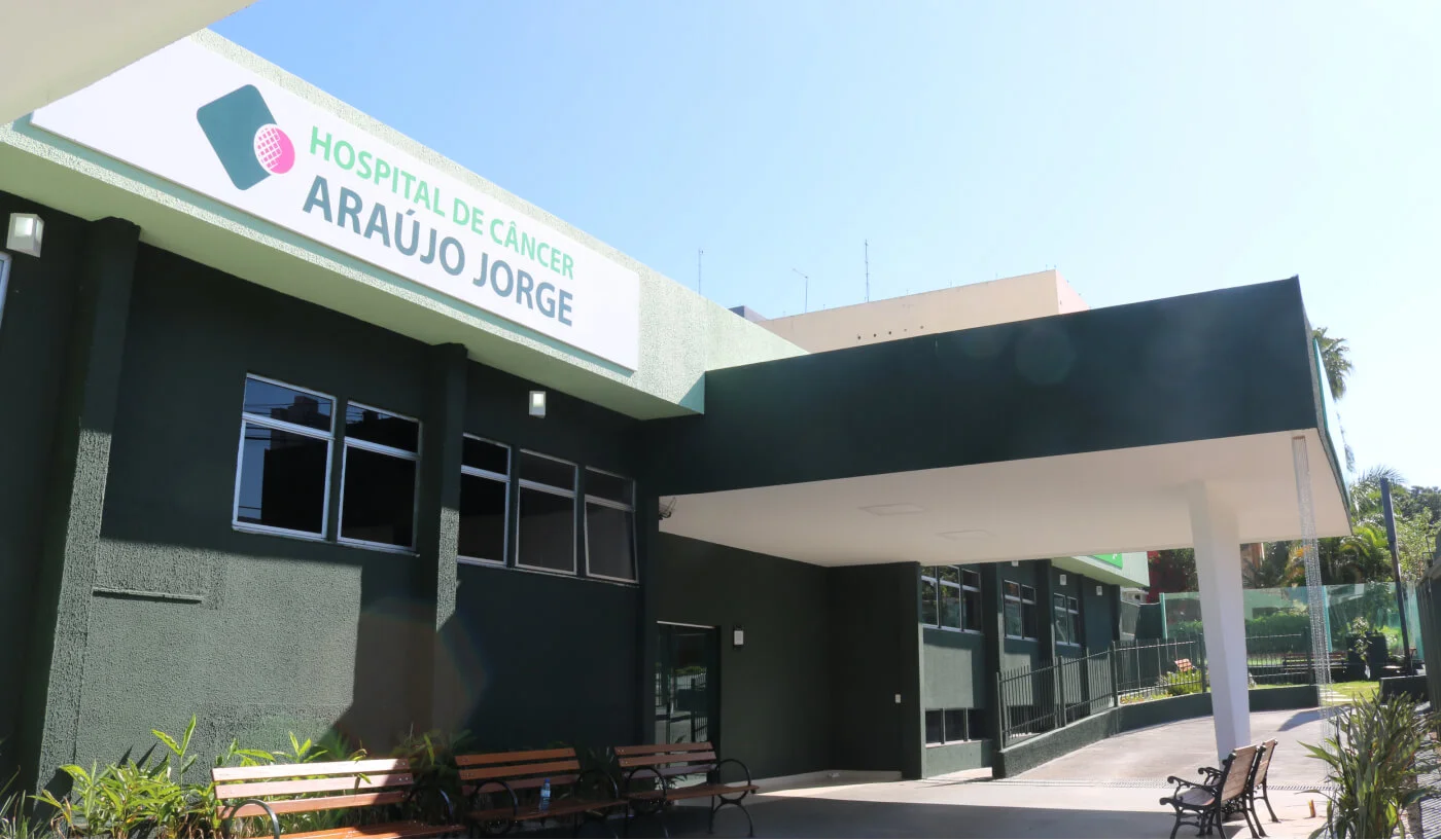 Imagem entrada Hospital Araújo Jorge