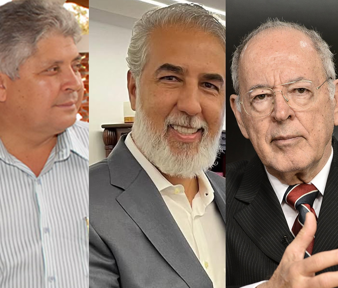 Imagem montagem tres pessoas na foto