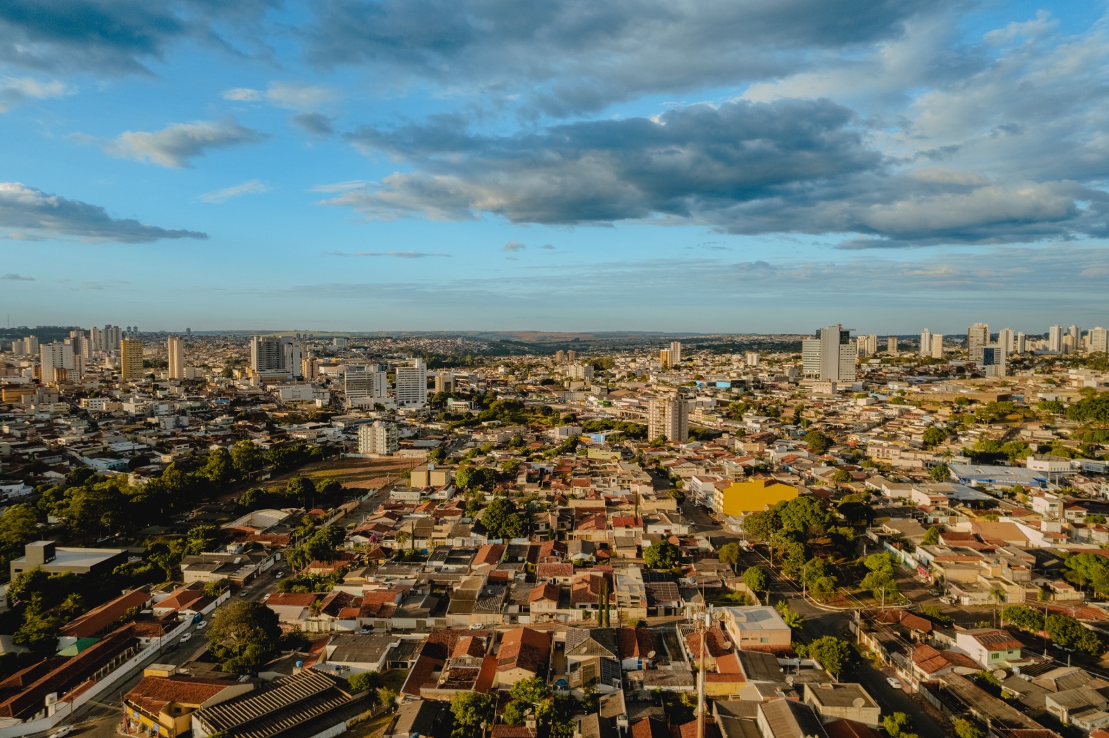Imagem Cidade de Anápolis vista do alto