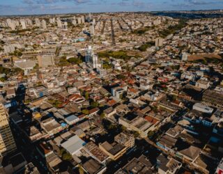Imagem aérea Cidade de Anápolis