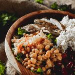 Imagem prato com feijão, arroz e carne